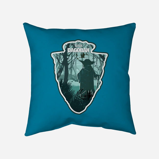 Visit Dagobah-None-Removable Cover w Insert-Throw Pillow-palmstreet