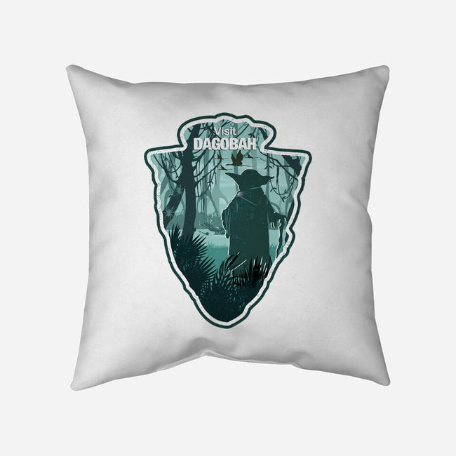 Visit Dagobah-None-Removable Cover w Insert-Throw Pillow-palmstreet