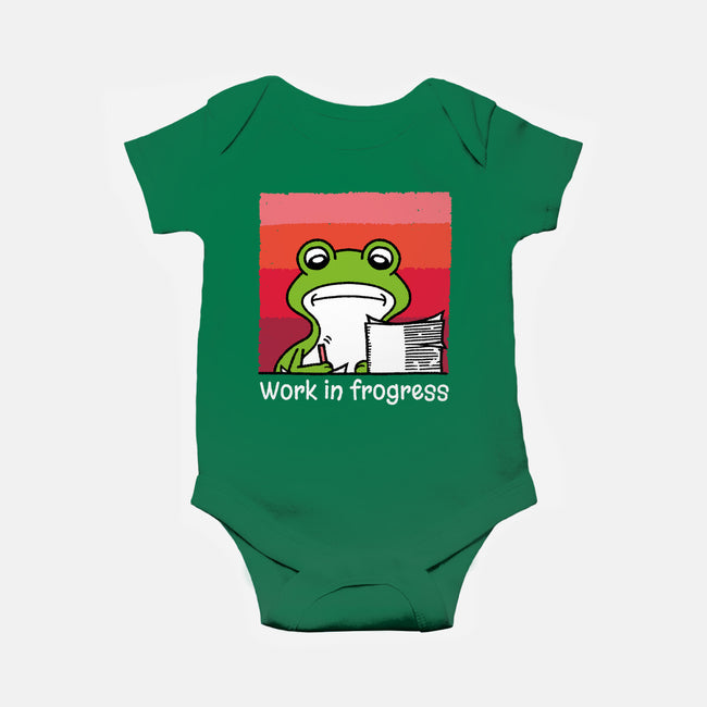 Work In Frogress-Baby-Basic-Onesie-imisko