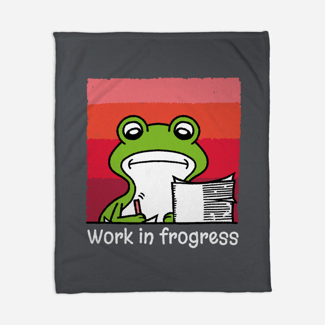 Work In Frogress-None-Fleece-Blanket-imisko