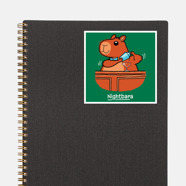 Nightbara-None-Glossy-Sticker-imisko