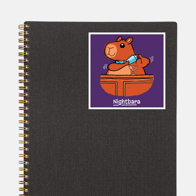 Nightbara-None-Glossy-Sticker-imisko