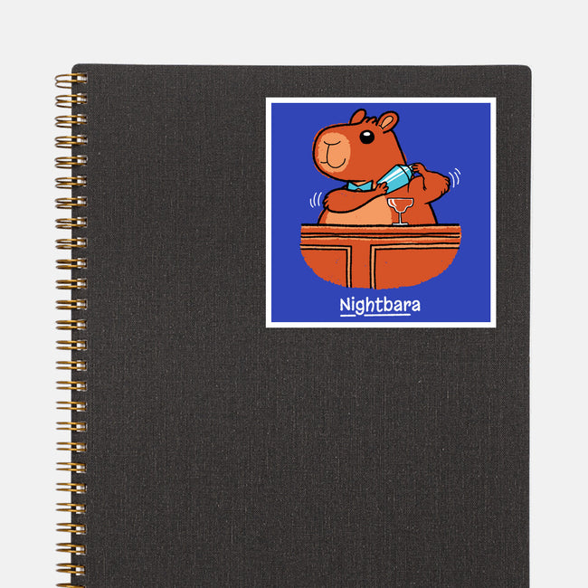 Nightbara-None-Glossy-Sticker-imisko