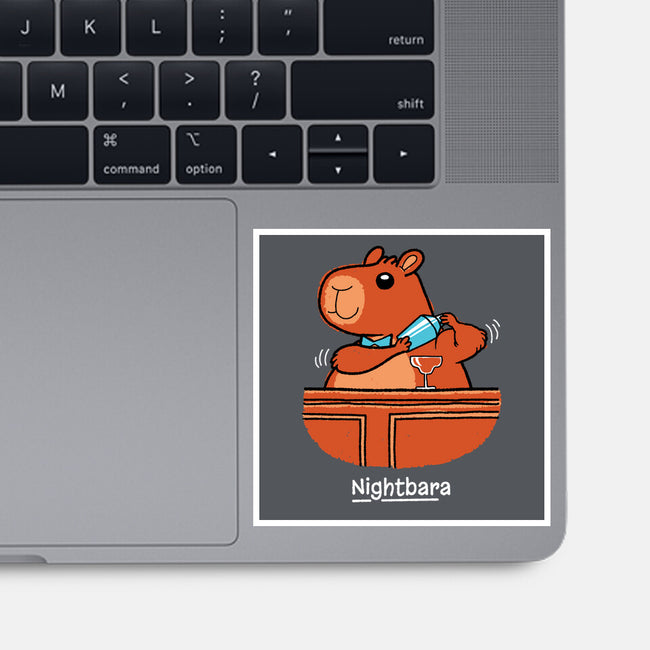 Nightbara-None-Glossy-Sticker-imisko
