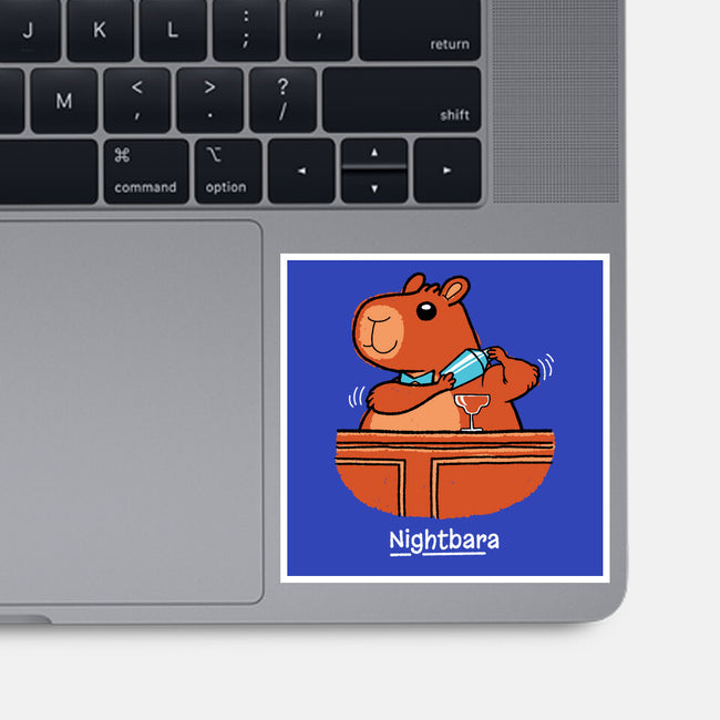 Nightbara-None-Glossy-Sticker-imisko