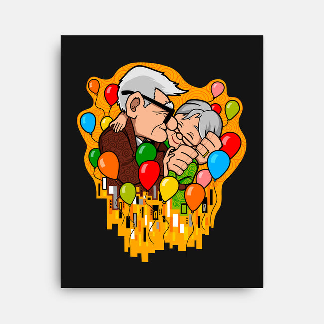 Balloon Kiss-None-Stretched-Canvas-jasesa