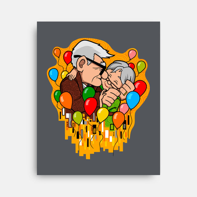 Balloon Kiss-None-Stretched-Canvas-jasesa