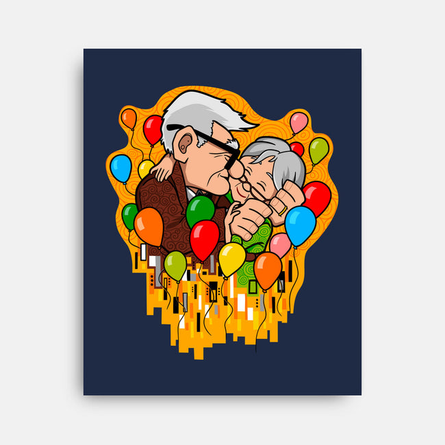 Balloon Kiss-None-Stretched-Canvas-jasesa