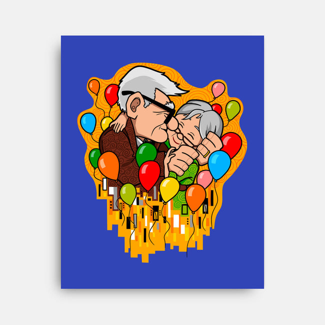 Balloon Kiss-None-Stretched-Canvas-jasesa