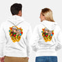 Balloon Kiss-Unisex-Zip-Up-Sweatshirt-jasesa