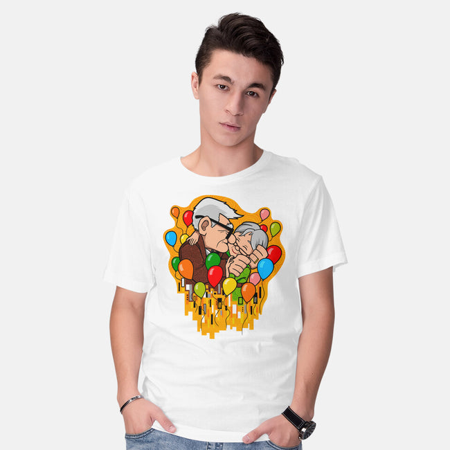 Balloon Kiss-Mens-Basic-Tee-jasesa