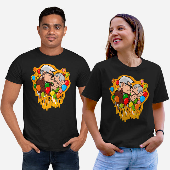 Balloon Kiss-Unisex-Basic-Tee-jasesa