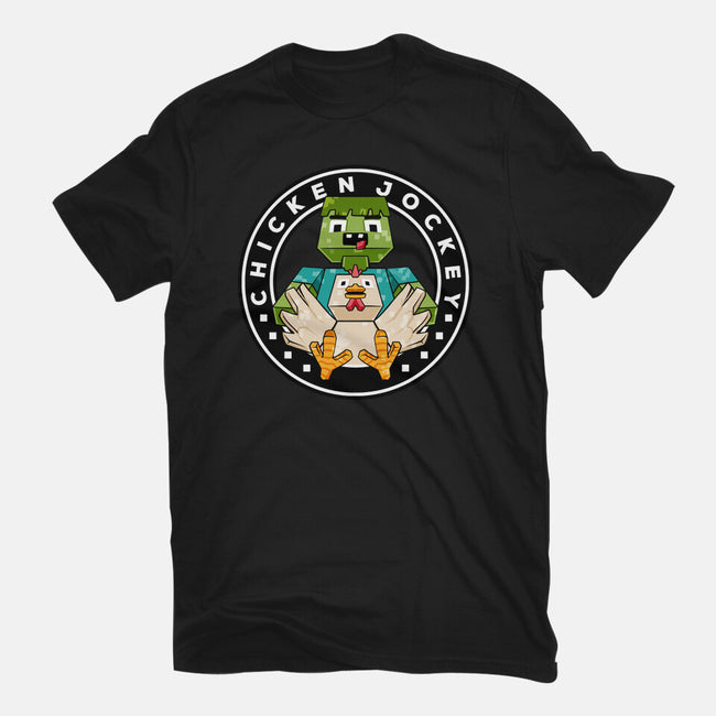 Chicken Cube Lover-Unisex-Basic-Tee-spoilerinc