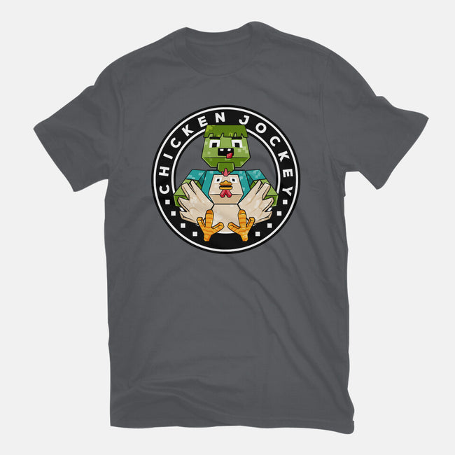 Chicken Cube Lover-Unisex-Basic-Tee-spoilerinc