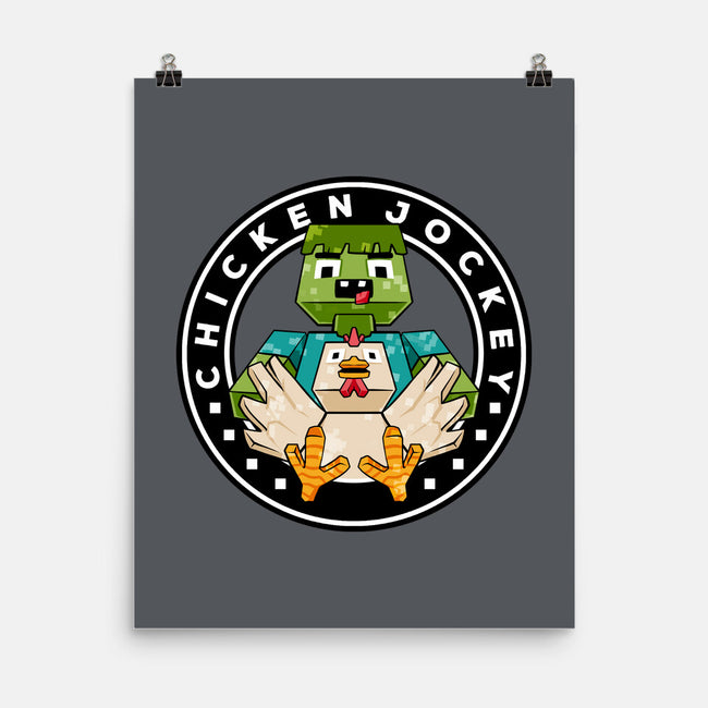Chicken Cube Lover-None-Matte-Poster-spoilerinc