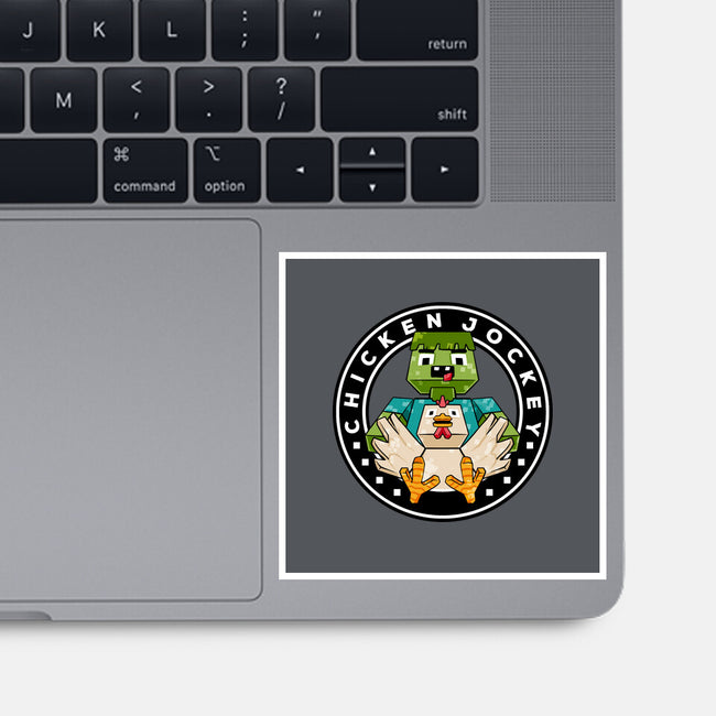 Chicken Cube Lover-None-Glossy-Sticker-spoilerinc