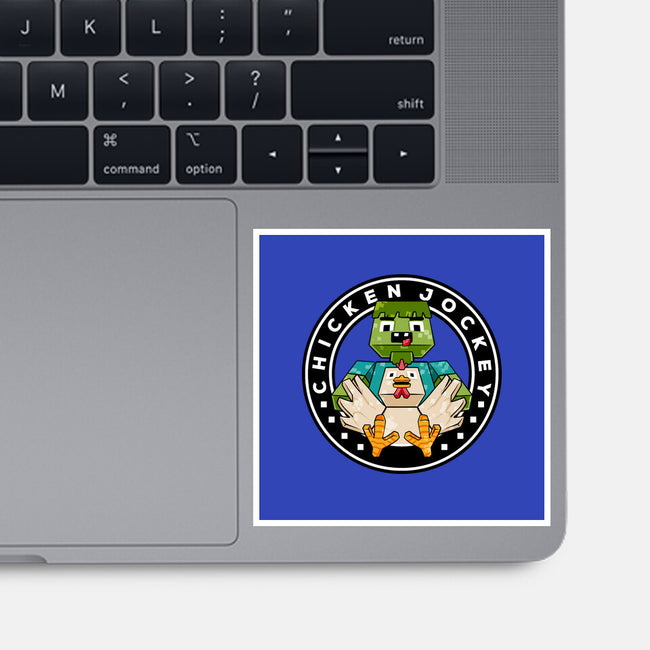 Chicken Cube Lover-None-Glossy-Sticker-spoilerinc