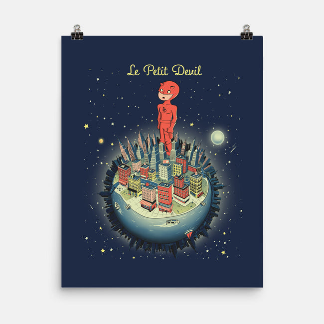 Le Petit Devil-None-Matte-Poster-Betmac