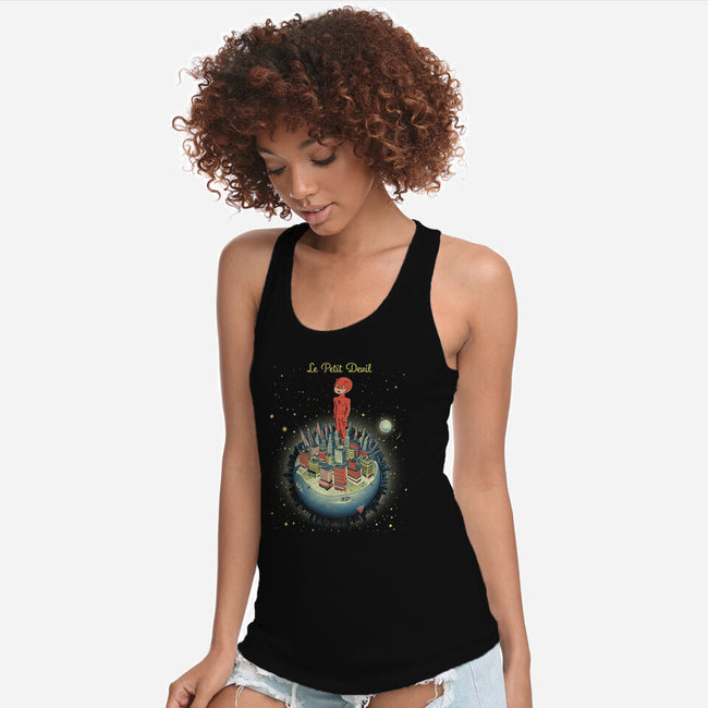 Le Petit Devil-Womens-Racerback-Tank-Betmac