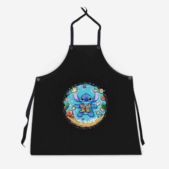 Ohana Means Vacation-Unisex-Kitchen-Apron-JamesQJO