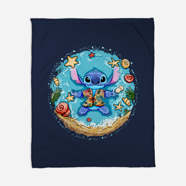 Ohana Means Vacation-None-Fleece-Blanket-JamesQJO