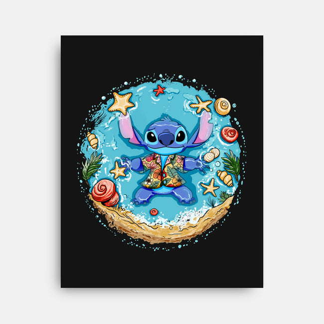 Ohana Means Vacation-None-Stretched-Canvas-JamesQJO