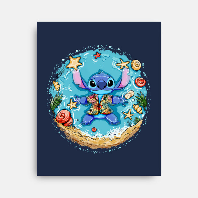Ohana Means Vacation-None-Stretched-Canvas-JamesQJO
