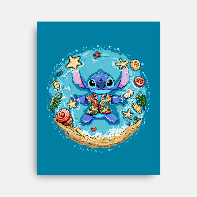 Ohana Means Vacation-None-Stretched-Canvas-JamesQJO