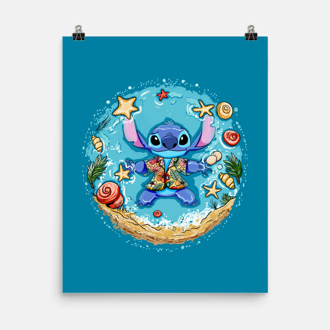 Ohana Means Vacation-None-Matte-Poster-JamesQJO