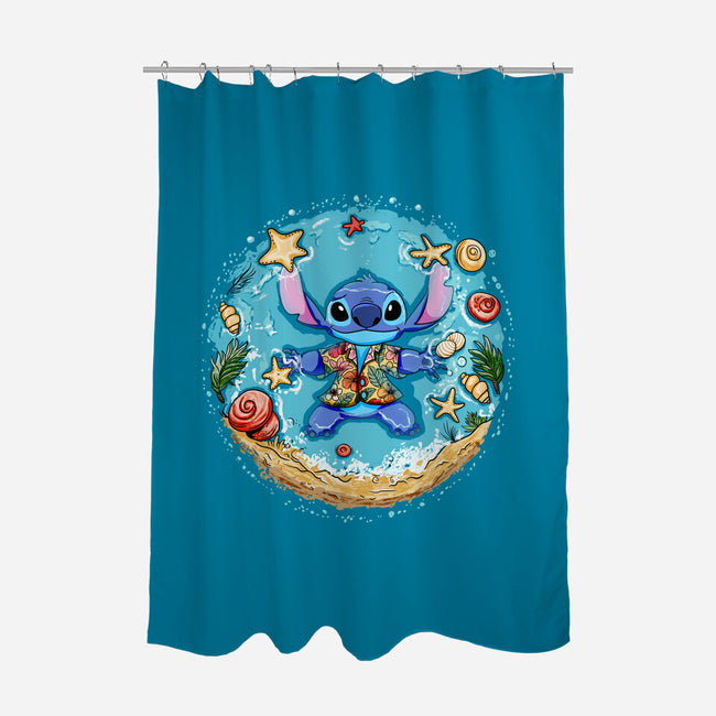 Ohana Means Vacation-None-Polyester-Shower Curtain-JamesQJO