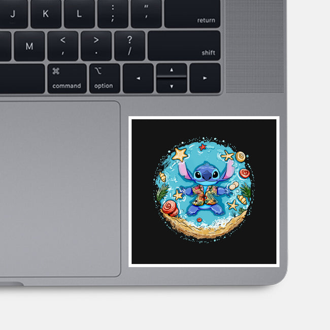 Ohana Means Vacation-None-Glossy-Sticker-JamesQJO