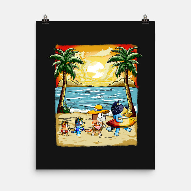 Paw-sitive Vibes Only-None-Matte-Poster-JamesQJO