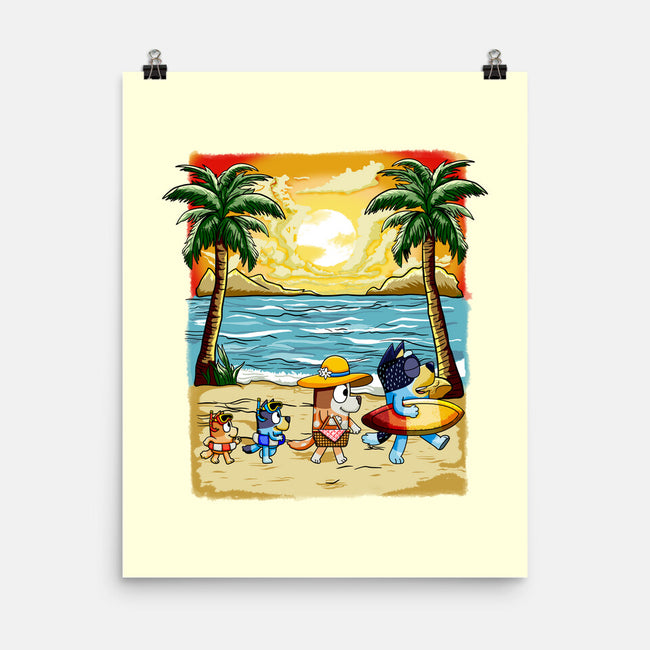 Paw-sitive Vibes Only-None-Matte-Poster-JamesQJO