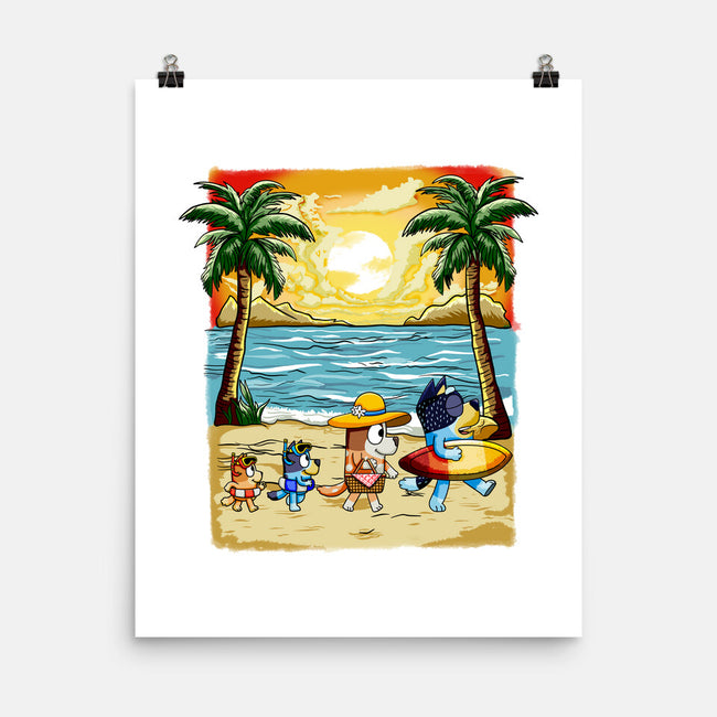 Paw-sitive Vibes Only-None-Matte-Poster-JamesQJO