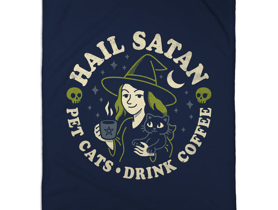 Pet Cats Drink Coffee