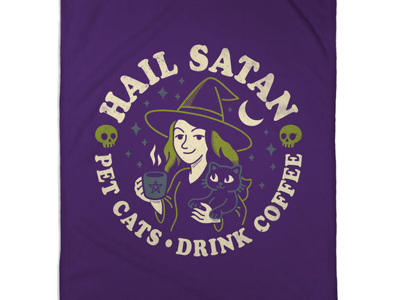Pet Cats Drink Coffee