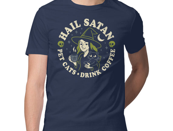 Pet Cats Drink Coffee