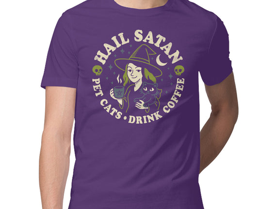 Pet Cats Drink Coffee