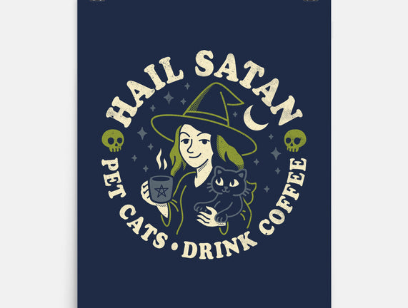 Pet Cats Drink Coffee