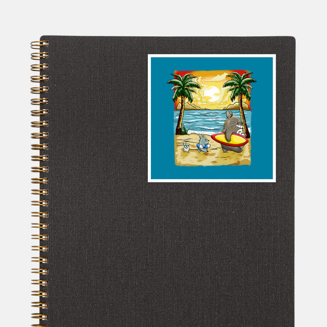 Summer With My Neighbor-None-Glossy-Sticker-JamesQJO