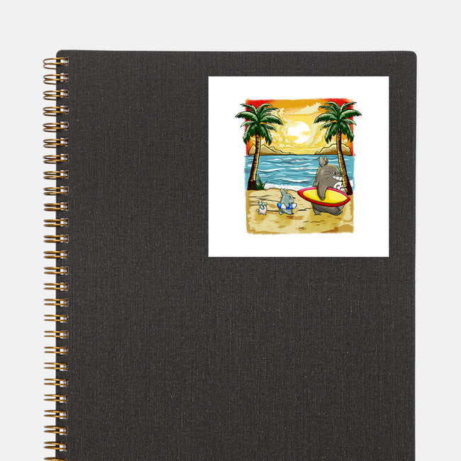 Summer With My Neighbor-None-Glossy-Sticker-JamesQJO