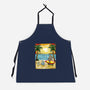 Summer With My Neighbor-Unisex-Kitchen-Apron-JamesQJO