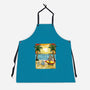 Summer With My Neighbor-Unisex-Kitchen-Apron-JamesQJO