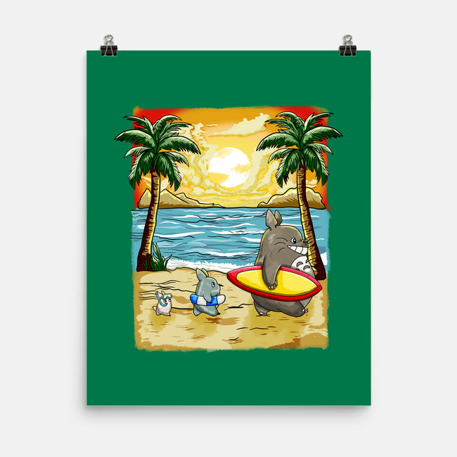 Summer With My Neighbor-None-Matte-Poster-JamesQJO