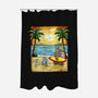 Summer With My Neighbor-None-Polyester-Shower Curtain-JamesQJO