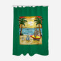 Summer With My Neighbor-None-Polyester-Shower Curtain-JamesQJO