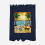 Summer With My Neighbor-None-Polyester-Shower Curtain-JamesQJO