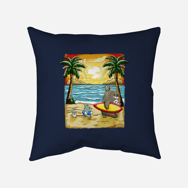 Summer With My Neighbor-None-Removable Cover w Insert-Throw Pillow-JamesQJO
