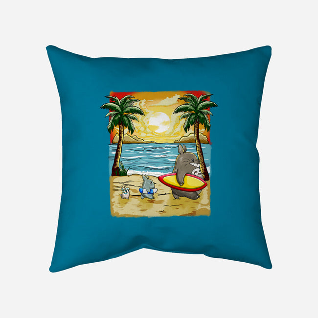 Summer With My Neighbor-None-Removable Cover w Insert-Throw Pillow-JamesQJO