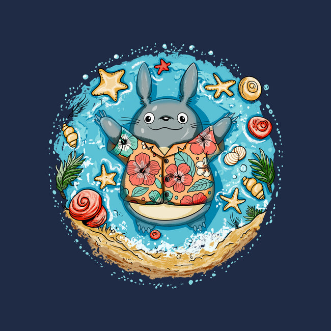 Aloha Totoro-Baby-Basic-Tee-JamesQJO
